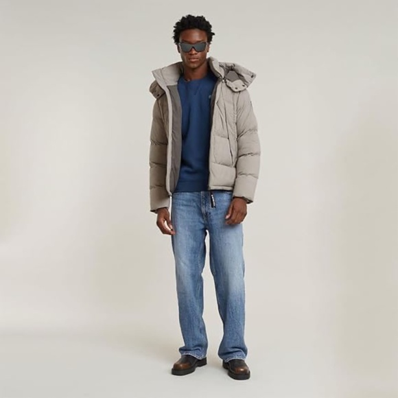 G-star Raw Limited Edition puffer Jacket Beige - Picture 1 of 7